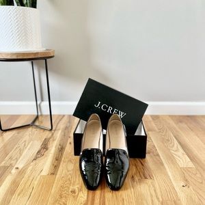 JCrew Patent Leather Loafers Made in Italy